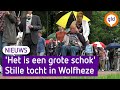 Stille tocht na spoorwegongeluk in Wolfheze