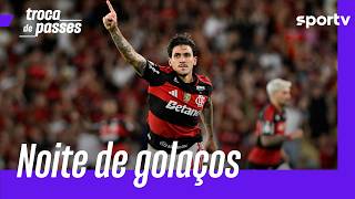 FLAMENGO VENCE O VITÓRIA NO MARACANÃ E LARGA NA FRENTE NA COPA DO BRASIL | TROCA DE PASSES | sportv