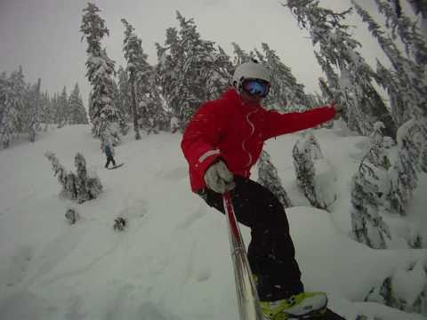 Stevens Pass Snowboarding: GoPro HD 2011