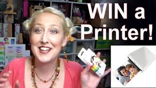 Polaroid ZIP Pocket Printer Review and Giveaway