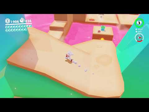 Super Mario Odyssey - Luncheon Kingdom Moon #11: Surrounded by Tall Mountains