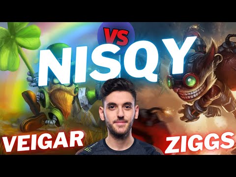 NISQY | VEIGAR VS ZIGGS | MID GAMEPLAY | Patch 15.13 / Season 15 | #LeagueofLegends