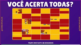 Acerte as BANDEIRAS que estão em QUEBRA-CABEÇAS | QUIZ BANDEIRAS