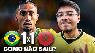 JOGO HORROROSO! ANÁLISE E NOTAS DE BRASIL 1 X 1 MARROCOS!
