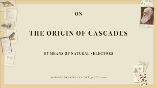 On the origin of cascades - on the history of CSS