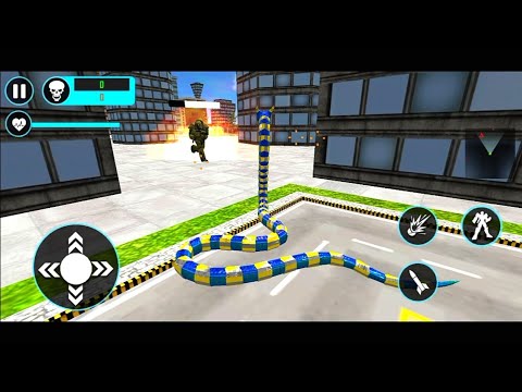 Anaconda Robot Car Transform - War Robot Games - Android Gameplay Part 2