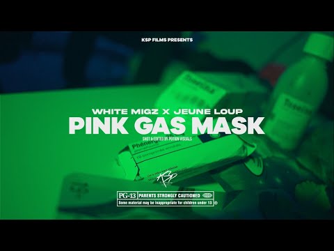 White Migz x Jeune Loup - Pink Gas Mask (Clip Officiel) #LLJL
