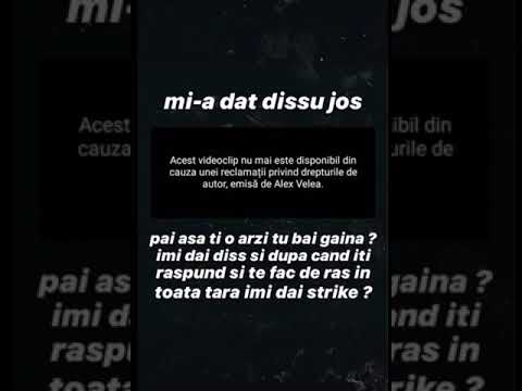 Alex Velea i-a dat diss-ul lui Abi Talent jos!!