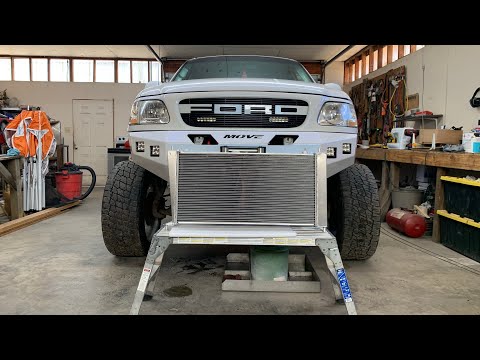 INSTALLING @AlloyworksOfficial ALUMINUM RADIATOR AND ELECTRIC FANS IN YETI!