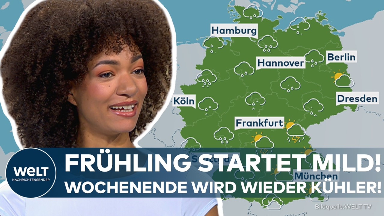 WETTERUMSCHWUNG: Deutschland erlebt typisches Frühlingswetter! Schauer und Gewitter ziehen auf!