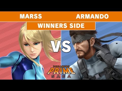 2GG: Prime Saga - Marss (Zero Suit Samus) vs Armando (Snake) Winners Side - Smash Ultimate
