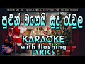 Pulun Wage Sudu Raula Digai Karaoke With Lyrics Without Voice