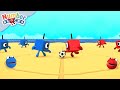 Meilleurs Moments De Football Maths Pour Les Enfants Numberblocks En Français