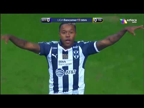 Gol de Dorlan Pabon - Monterrey vs Tigres 1 - 2 | Final de Vuelta  | 10.dec.2017