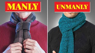 How To Wear A Scarf As A Man (11 ways)