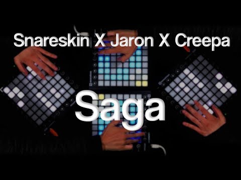 Snareskin x Jaron x Creepa - Saga//Quadruple Launchpad Cover