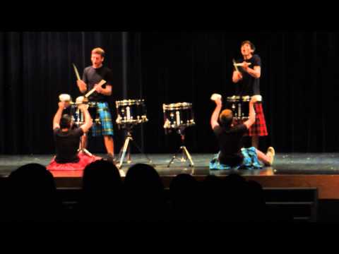 HOT SCOTS DRUMLINE (Once again!) - 2015 - LHHS Talent Show