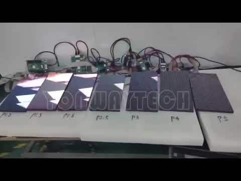 List of display effects of various specifications of LED display screen