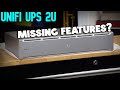 Unifi UPS 2U Review CHEAPEST Rack Mount UPS Is It Worth The Shortcomings