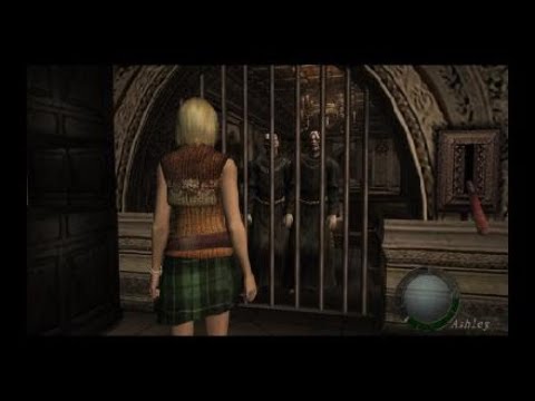 resident evil 4 Asley Trap Two Monks!
