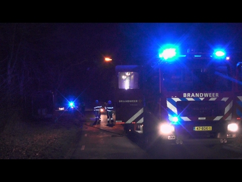 [02.02.'17] Schaftkeet uitgebrand aan Wyldpaed (west) Twijzelerheide