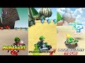 Evolution Of N64 Koopa Troopa Beach Course In Mario Kart Games 1996 2020