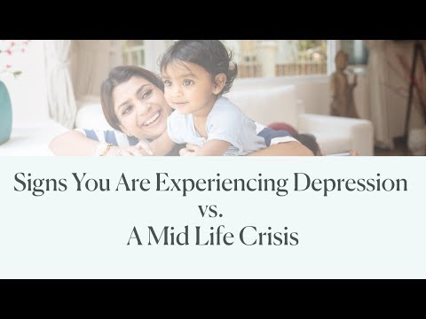 Signs You Are Experiencing Depression vs A Mid Life Crisis