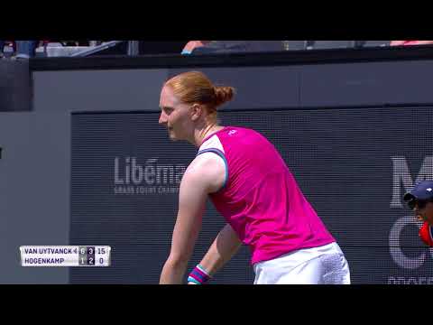 Maandag 11 juni: Highlights Alison van Uytvanck vs Richel Hogenkamp