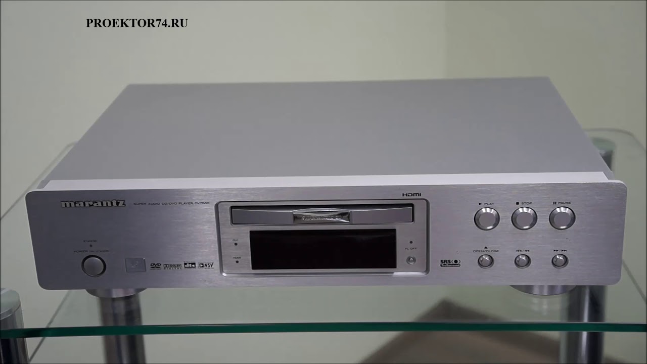 Самый лучший звук конца 20 века. MARANTZ DV 7600 представляет формат  Super Audio CD