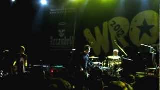 anti flag - This Is The End (For You My Friend) wros fest Chile 09/11/2012 teatro caupolican
