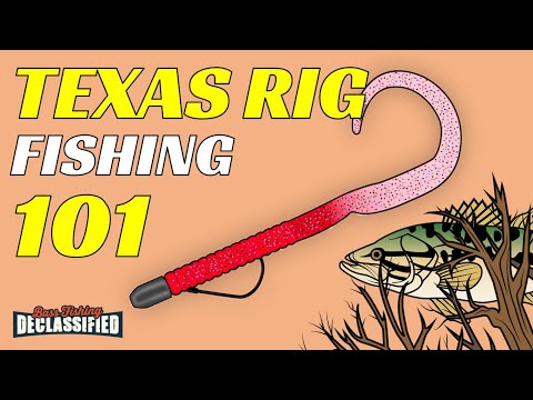 Watch The #1 LURE To Catch Bass - Texas Rig Fishing 101 Video on