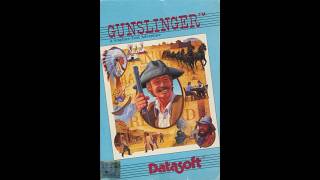 Commodore 64 Longplay (Datasoft) Gunslinger 1987