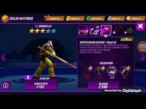 Accediendo personajes.Tortugas ninja leyendas 5#.🐢🐢🐢🐢🐀