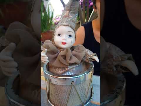 Carillon vintage pierrot