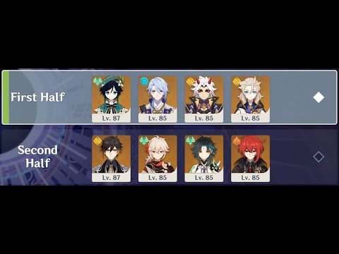 2.6 Spiral Abyss, 5★ Male Team - (Floor 12, 9★)