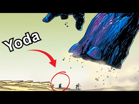 When Yoda fought a 1,000-meter-tall Force user! (Yes, really!)