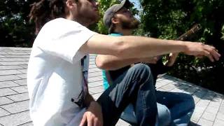 (ROOF JAM) "Emergency Spliff" SkillinJah w/ Josh Heinrichs