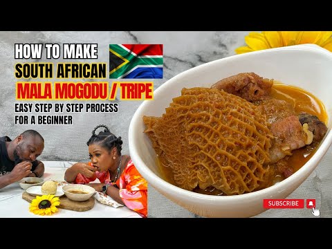 How to Make Authentic South African Mala Mogodu/Tripe | Step-by-Step Tutorial.. #foodtutorial