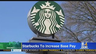 Starbucks To Increase Base Pay
