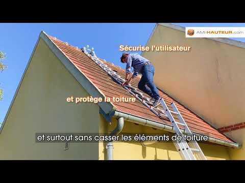 Echelle de toit en aluminium | Démonstration par Thierry Gouchet de Ami Hauteur