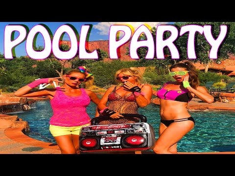 YORU 夜 - Pool Party (feat. Dimi Kaye & Swayze) (Synthwave / Retrowave / Shredwave)