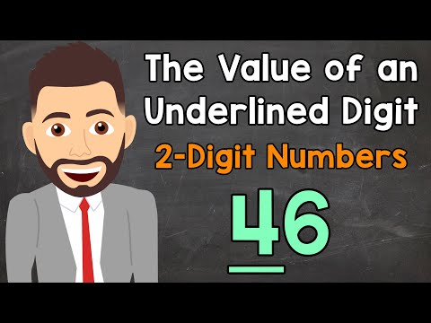 Finding the Value of an Underlined Digit | 2-Digit Place Value | Elementary Math with Mr. J