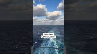 Tides pool aboard Carnival Jubilee is on deck 16 aft! #cruise #carnival