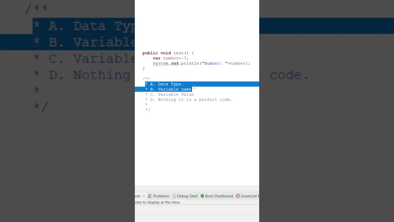 Code Review Challenge: Spot the Errors in this Java Code!  #shorts  #java #hackathon