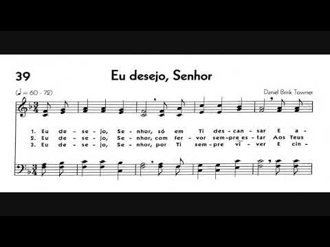 Hinário 5 CCB - Hino 039 - Eu desejo, Senhor - Strings - Teclado Yamaha PSR S670