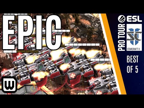 StarCraft 2: NON. STOP. ACTION. Clem vs HeroMarine EPIC Best-of-5