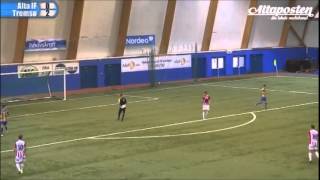 preview picture of video 'Alta IF - Tromsø IL (0-4) Treningskamp 2014 m/kommentator'
