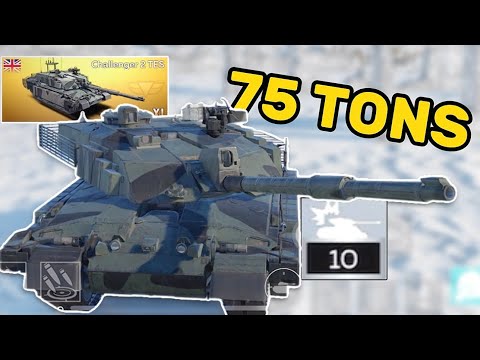 The SLOW British Beast (10 kills) challenger 2 TES War Thunder Mobile