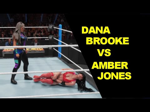 WWE 2K19 Dana Brooke vs Amber Jones - Extreme Rules