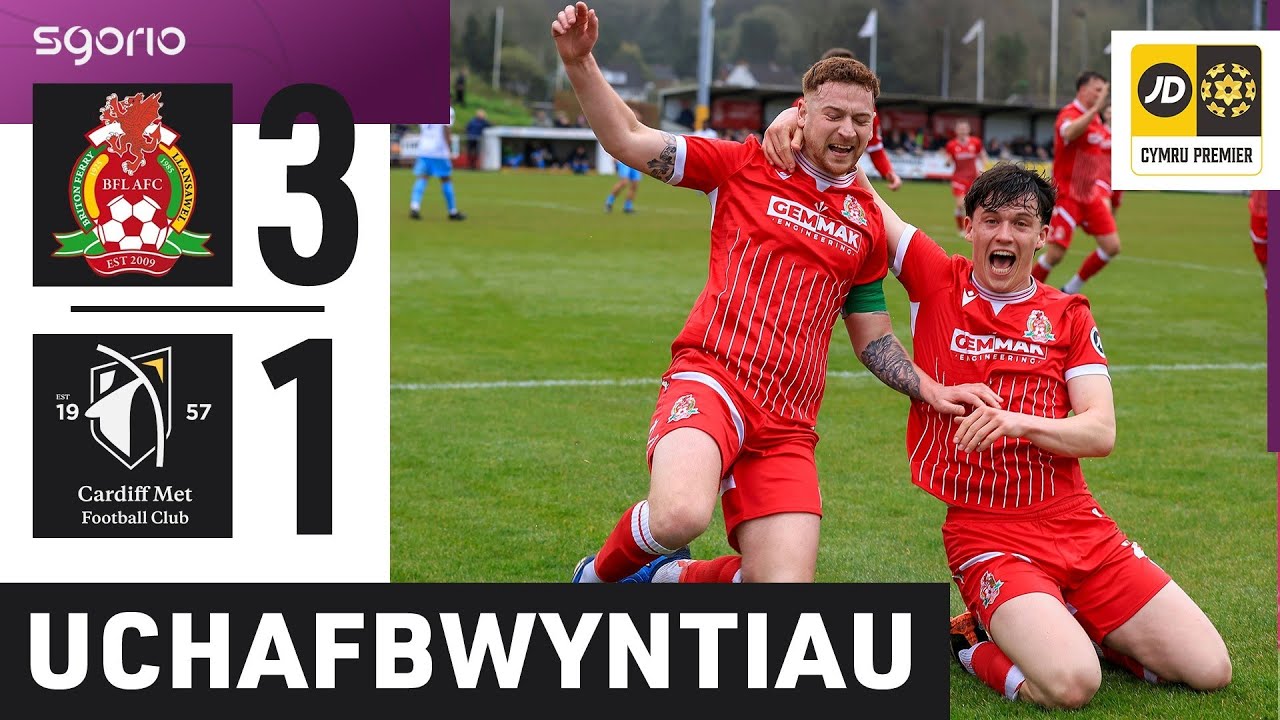 Briton Ferry Llansawel A vs Cardiff Met Highlights